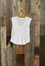 Project Social T Project Social T Rue V-Neck Tank White