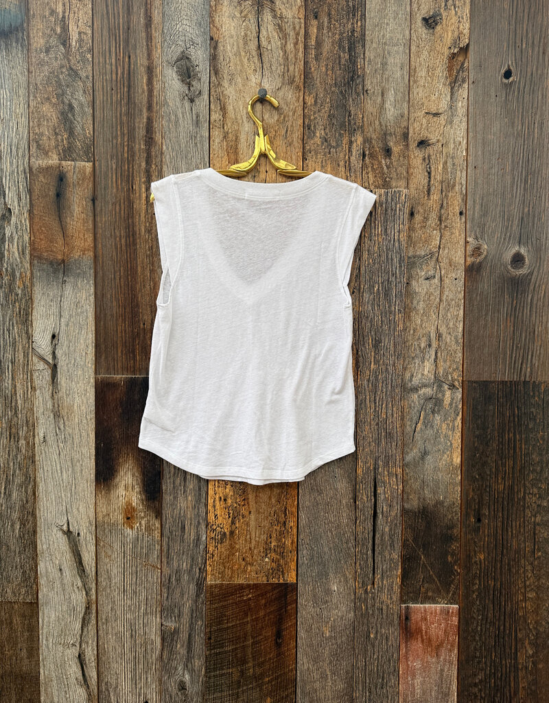 Project Social T Project Social T Rue V-Neck Tank White