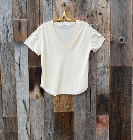Project Social T Project Social T Baltimore V-Neck Tee Meringue