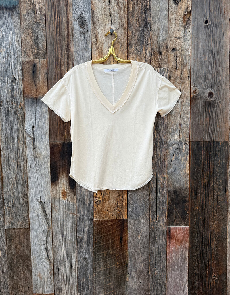 Project Social T Project Social T Baltimore V-Neck Tee Meringue