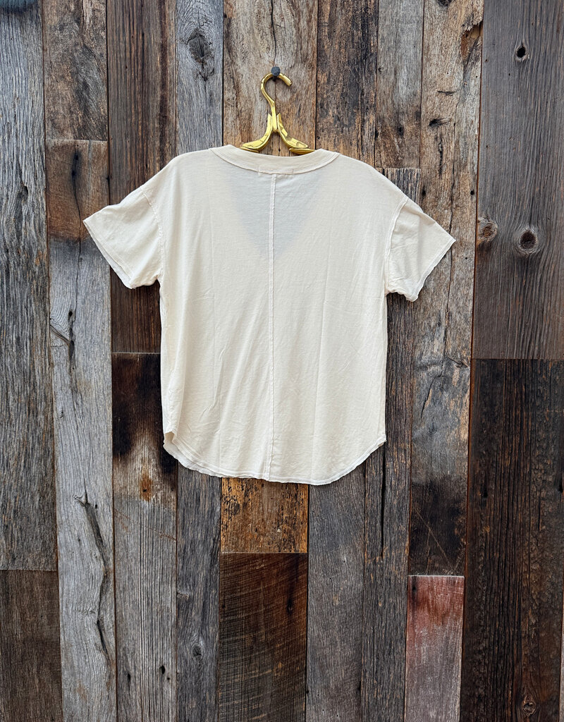 Project Social T Project Social T Baltimore V-Neck Tee Meringue