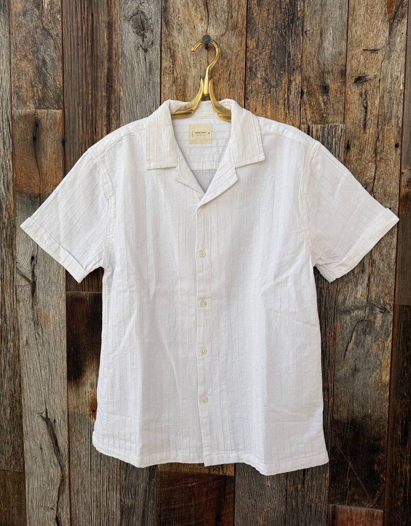 True Grit True Grit Maverick S/S Shirt White