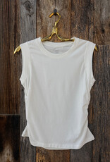 Margaret O'Leary Margaret O'leary Freja Muscle Tee White