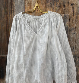Margaret O'Leary Margaret O'leary Karlie Ruffle Trim Top Vanilla