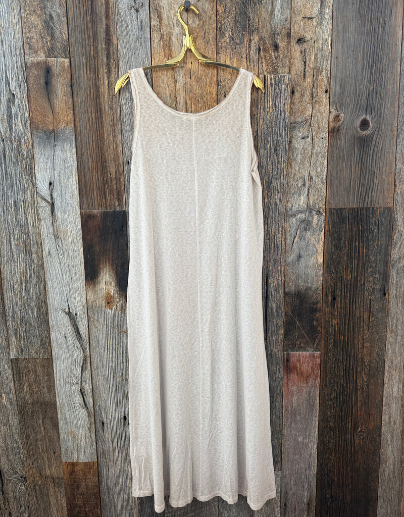 Milio Milano Milio Milano Cotton S/S Maxi Dress Beige