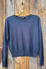 Stateside Stateside Sheer Pullover Sweater Navy