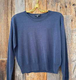 Stateside Stateside Sheer Pullover Sweater Navy