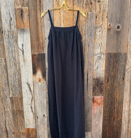 Stateside Stateside Linen A-Line Maxi Dress Navy