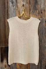 Milio Milano Milio Milano Knit Sweater Vest Beige
