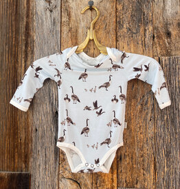 Milkbarn Milkbarn Luxe Stretch L/S One Piece Goose