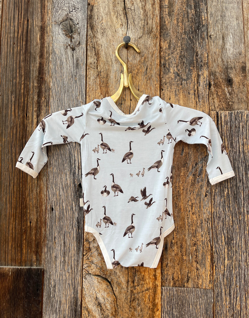 Milkbarn Milkbarn Luxe Stretch L/S One Piece Goose