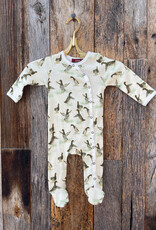 Milkbarn Milkbarn Organic Footed Romper Duck