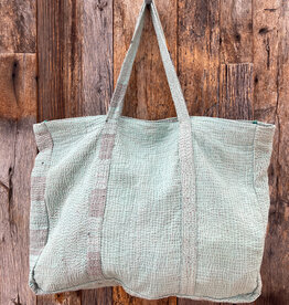 Seeds Seeds Sari Kantha Tote Bag 5