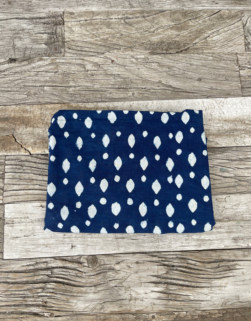 By The Sea Organics By The Sea Organics Block Print Indigo Sarong 12