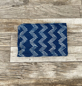 By The Sea Organics By The Sea Organics Block Print Indigo Sarong 1