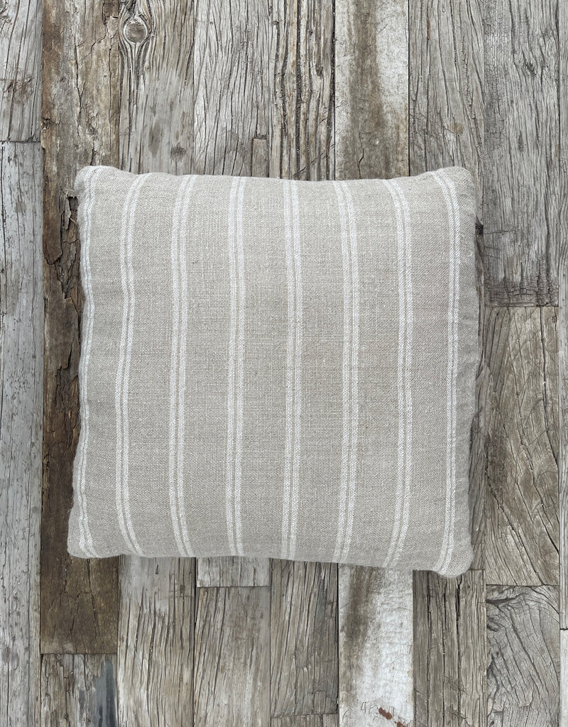 Blue Ocean Traders Hasselt Handwoven Linen Pillow 20x20