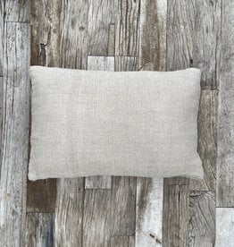 Blue Ocean Traders Lessines Handwoven Linen Pillow 16x24
