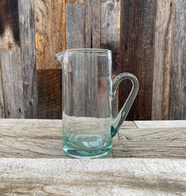 verve culture Verve Culture Moroccan Cone Jug - Clear