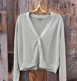 Lilla P Lilla P Saddle Sleeve V-Neck Cardigan Peapod
