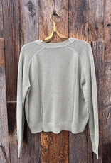 Lilla P Lilla P Saddle Sleeve V-Neck Cardigan Peapod