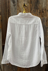 Dylan Dylan L/S Taylor Shirt White