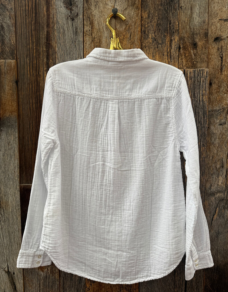 Dylan Dylan L/S Taylor Shirt White