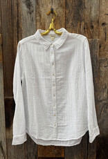 Dylan Dylan L/S Taylor Shirt White
