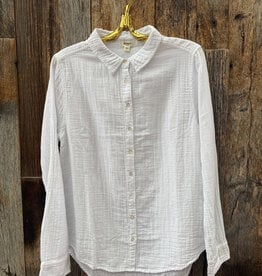 Dylan Dylan L/S Taylor Shirt White