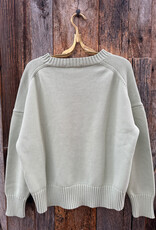 Perfect White Tee Janet L/S Pistachio