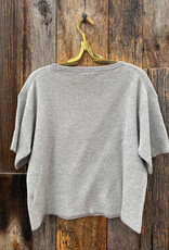Margaret O'Leary Margaret O'leary Jill Waffle Tee Grey Salt