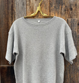 Margaret O'Leary Margaret O'leary Jill Waffle Tee Grey Salt