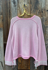 Margaret O'Leary Margaret O'leary Drawstring Pullover Pink/Mercury