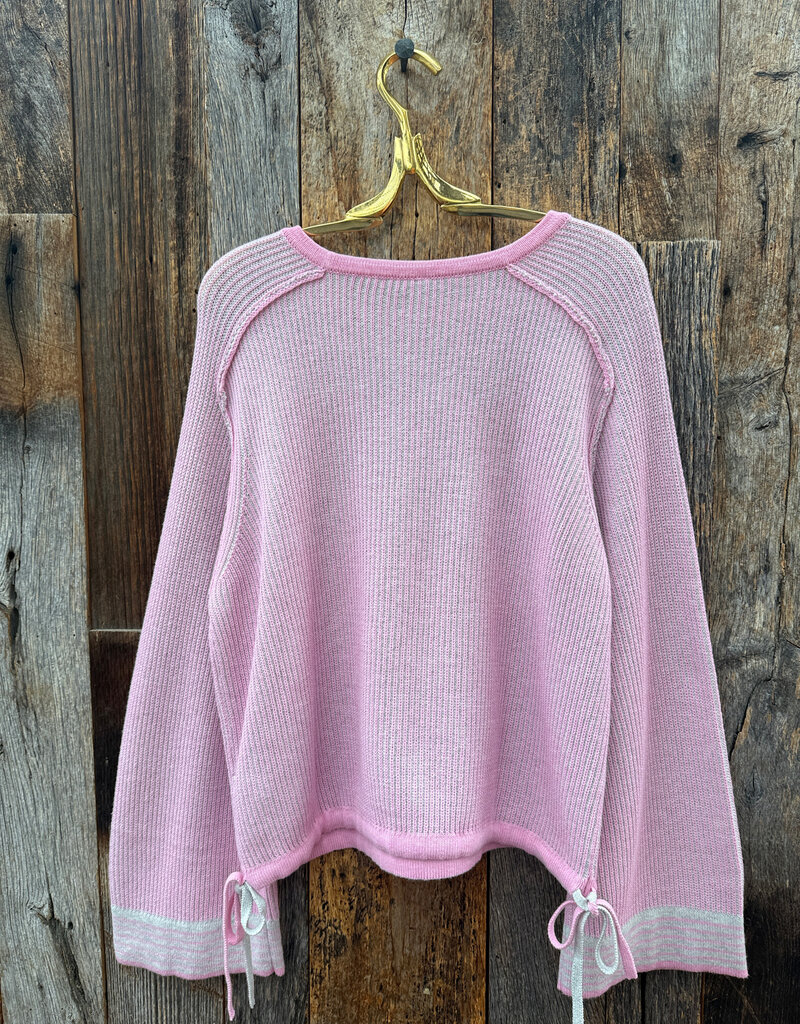 Margaret O'Leary Margaret O'leary Drawstring Pullover Pink/Mercury