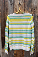 Margaret O'Leary Margaret O'leary Stripe Crew Neck Mint