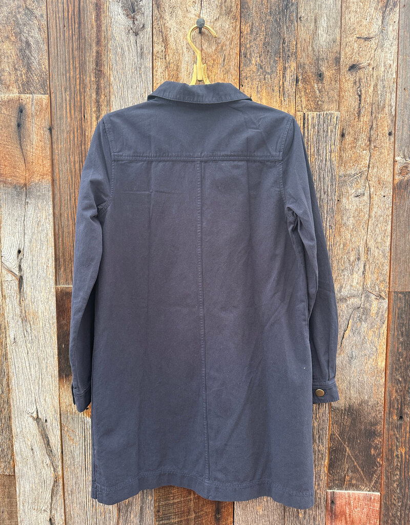 Lilla P Lilla P Split Neck Collared Dress Navy