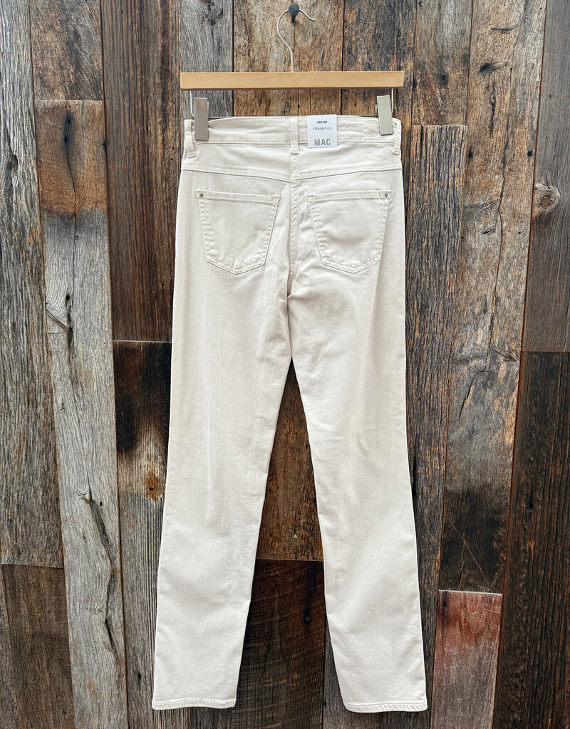 MAC Jeans MAC Dream Denim Straight Jean 5401-00 Antique White