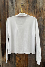 Stateside Stateside Cloud Jersey Collar Tee White