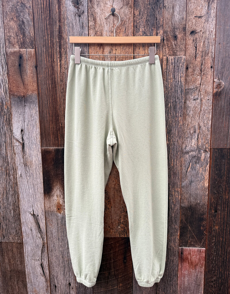 Perfect White Tee French Terry Easy Sweatpant Pistachio