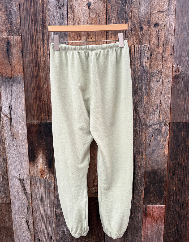 Perfect White Tee French Terry Easy Sweatpant Pistachio