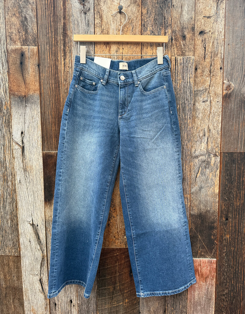 DL1961 / W + W DL1961 Hepburn Wide Leg Mid Rise Ankle