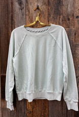 Sundry Raglan Sweatshirt Sheer Blue