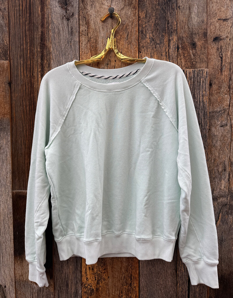 Sundry Raglan Sweatshirt Sheer Blue