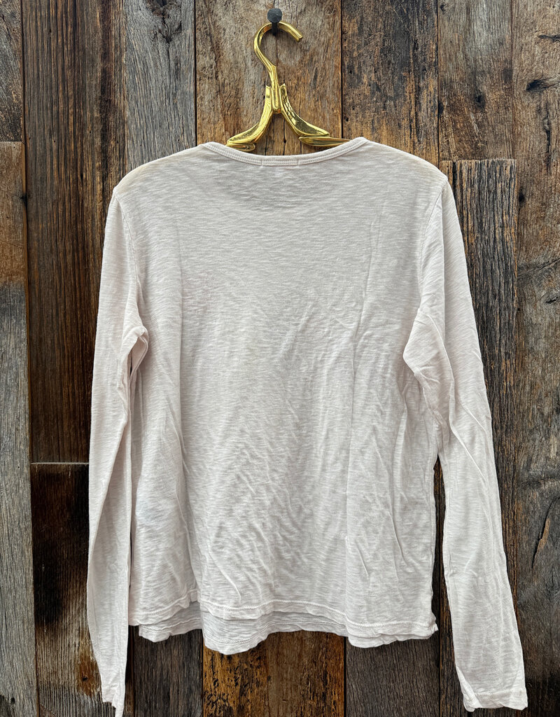 Sundry L/S Pullover Crew Merci Oyster