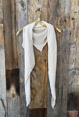It Is Well Triangle Scarf Natural
