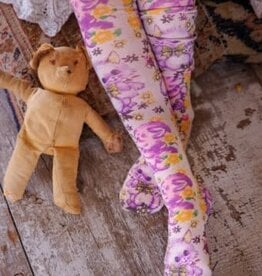 Magnolia Pearl Magnolia Pearl Floral Teddy OTK Socks 142 Snowball