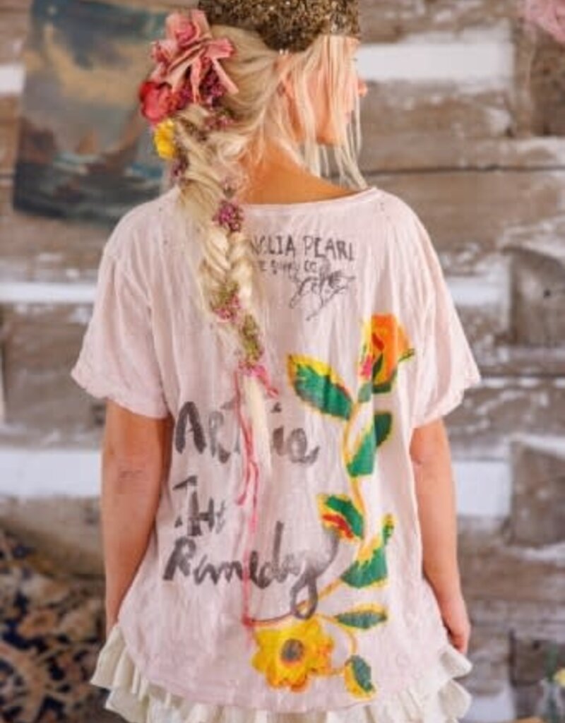 Magnolia Pearl Magnolia Pearl Frida Art Is The Remedy T Top 2310 Lychee Blossom