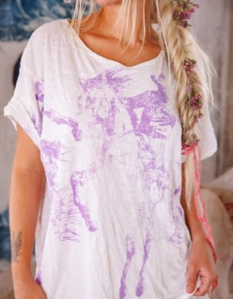 Magnolia Pearl Magnolia Pearl Texas Cowboy Boyfriend T Top 2387 Carousel