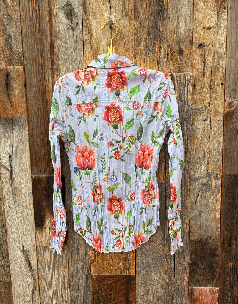 Cino Cino San Marco Button Down Vintage Blue 10223