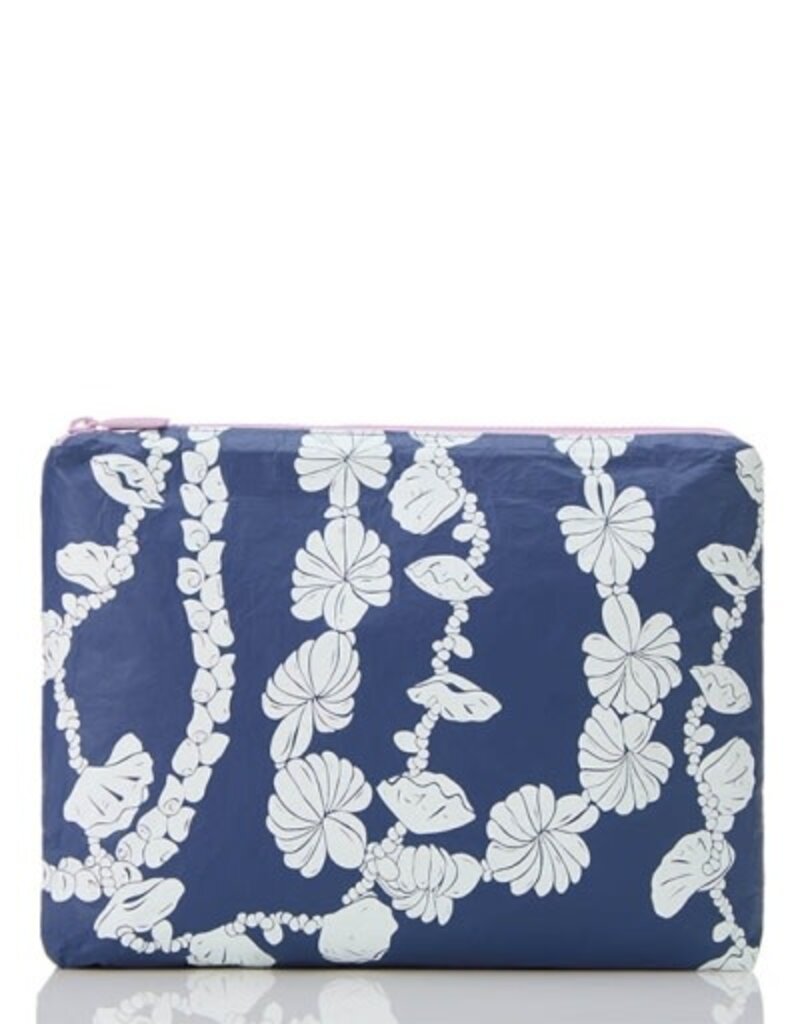 Aloha Collection Aloha Collection Shell Lei Mid White/Navy