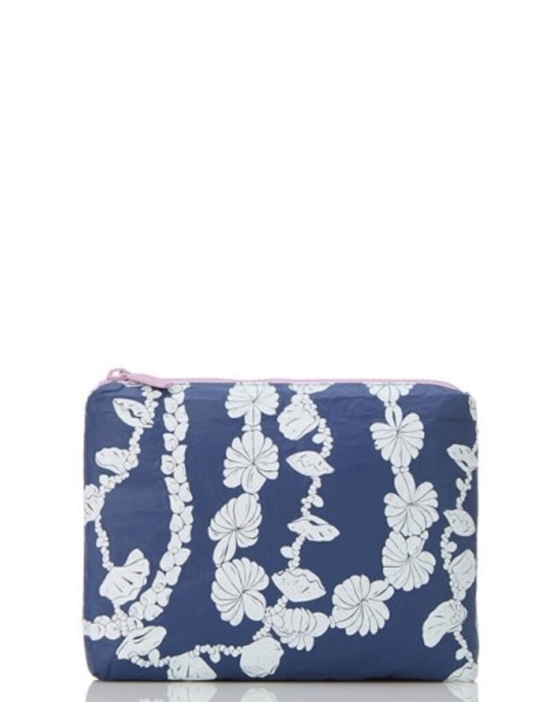 Aloha Collection Aloha Collection Shell Lei Small White/Navy